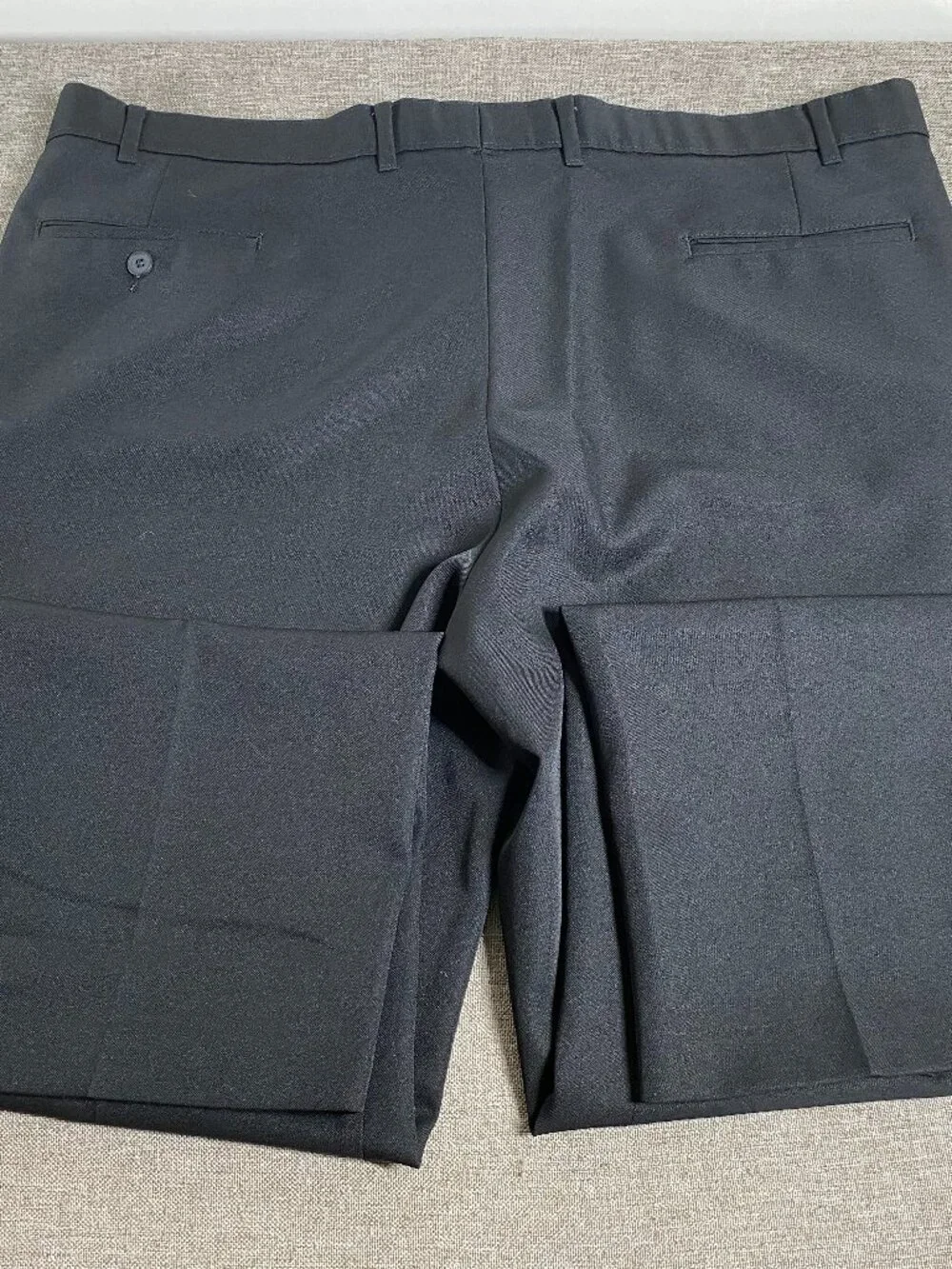 Vintage Levi's Action Slacks Men's 44 x 32 High Rise Black Office Career VTG